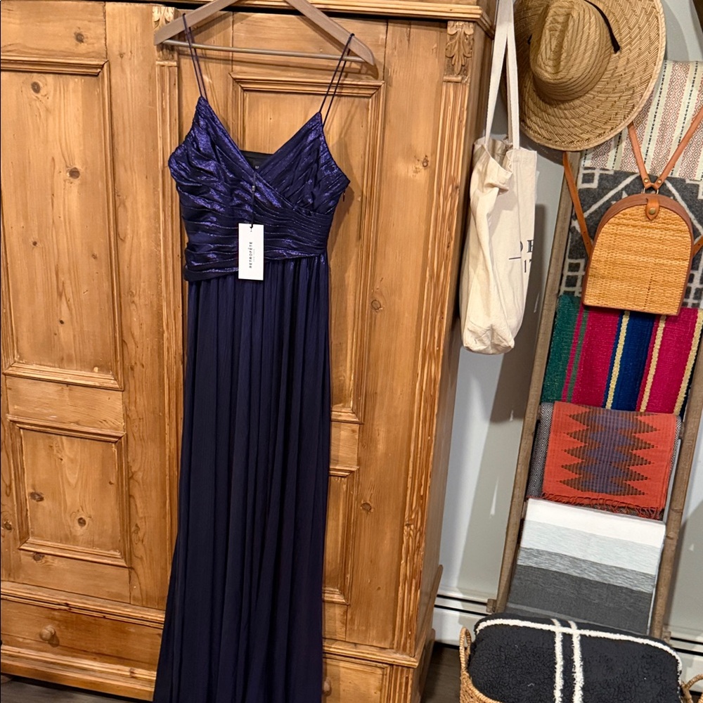 Retrofete Metallic Maxi Dress - Picture 5 of 12
